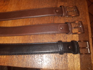 Custom order - three belts (shipping costs included)